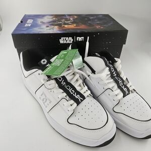 NIB! DC Lynx Zero OG Star Wars White STORMTROOPER Size 11.5 Shoes ADYS100726 Men